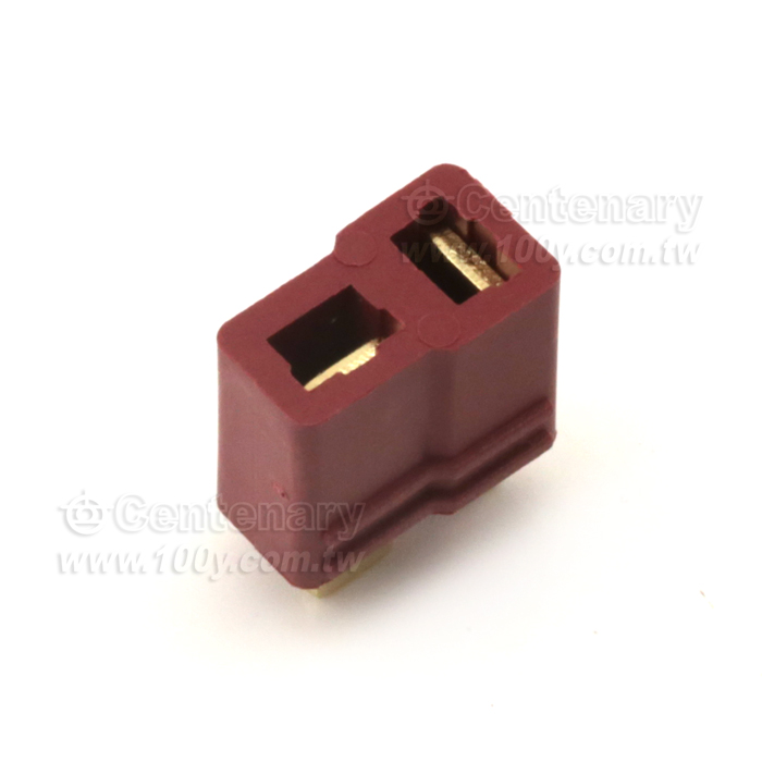 Amass新型防滑T母插頭 紅色 - 123546 產品圖片