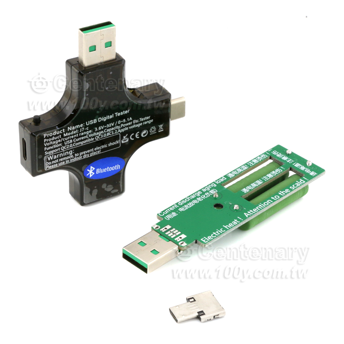 藍牙USB電壓電流錶 Type-C PD測試儀 - 123720 產品圖片