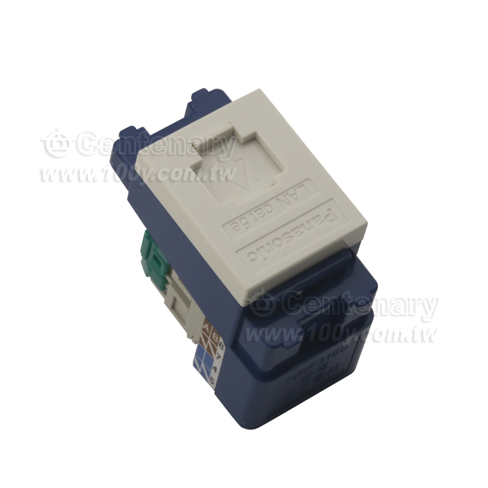 埋入式網路資訊插座 CAT5E 8P8C - 124472 產品圖片