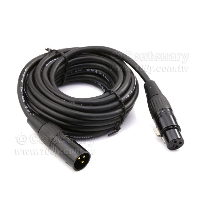 DMX512 three-core kanon male and female head linker - 123675 Product Image