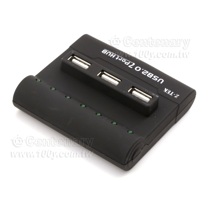 Z-TEK_USB2.0  7口 4A集線器 - 124529 產品圖片