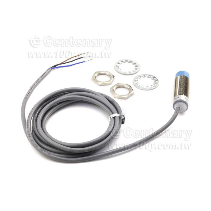 18MM金屬感應近接開關-常開 NPN 12-24V - 124374 產品圖片