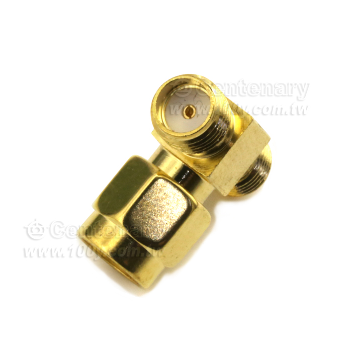 SMA射頻三通頭  SMA(F/M/F) - 124814 產品圖片