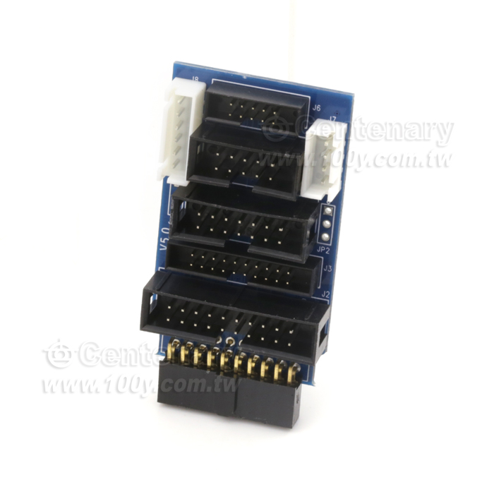 多功能轉接板支持jtag link v8 v9 ulink2 st-link arm stm32 - 124731 產品圖片