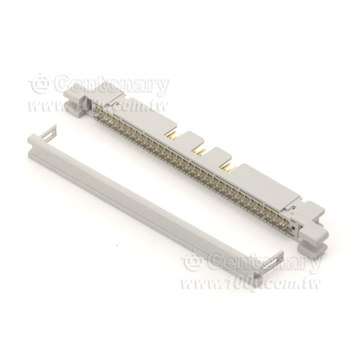 64P簡易壓排公頭 P:2.54mm (定位孔) - 30377 產品圖片