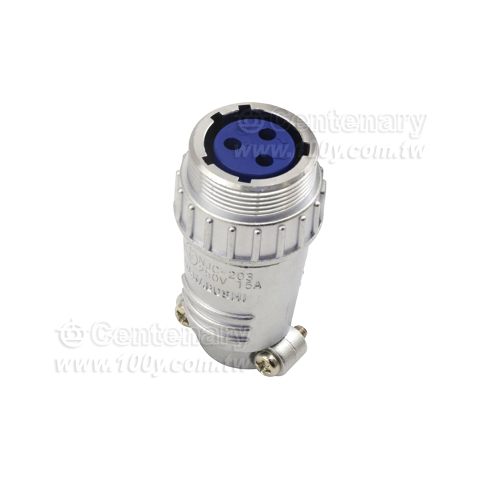 七星航空插头 3P母頭 30A/250V - 164359 產品圖片
