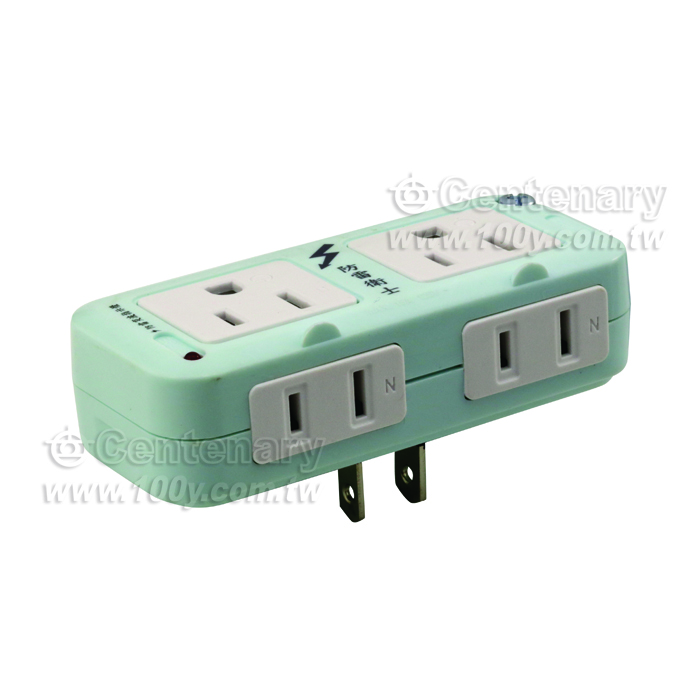 Lightning Protection 3P+2P Stereo 4 Plug and Drop - 124542 Product Image