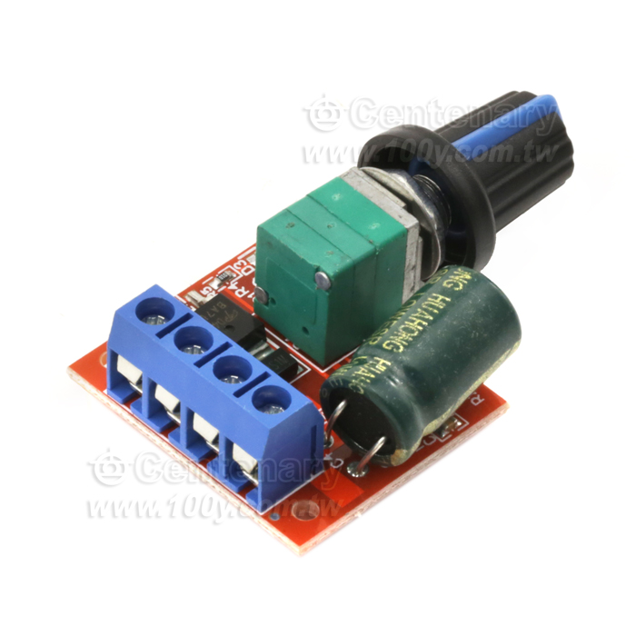 PWM直流電機調速器5-35V調速開關 5A LED調光器 - 124617 產品圖片
