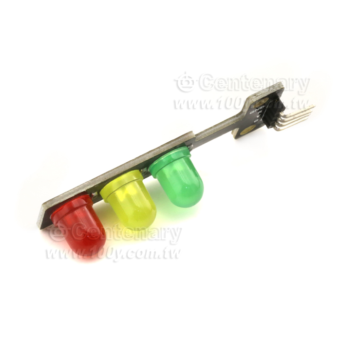 LED交通信號燈模塊 5V 紅綠燈發光模塊 - 124615 產品圖片