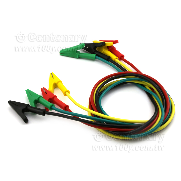 10mm Insulated Crocodile Clip Plugs Test Lead - 125367 Product Image