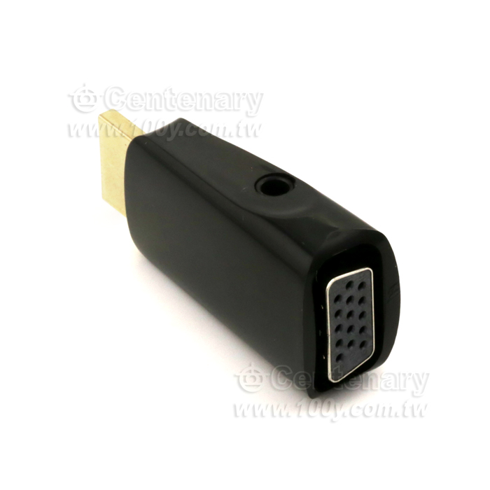 HDMI TO VGA轉接頭帶音頻 - 125305 產品圖片