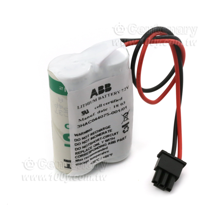 ABB機器人電池 7.2V - 125625 產品圖片