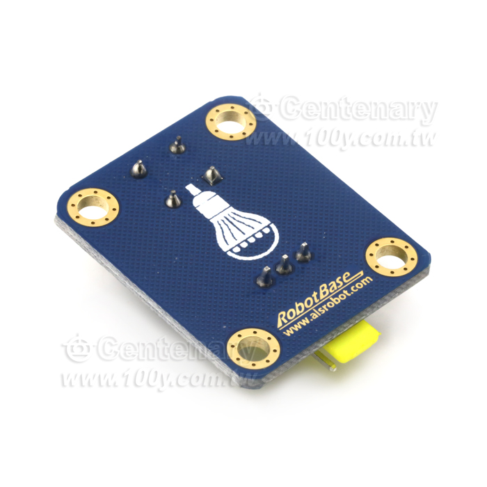 兼容Arduino LED發光模塊 食人魚燈傳感器白光 3.3V/20mA - 125657 產品圖片
