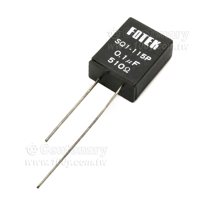單相火花消除器 0.1uF 510ohm 250VAC - 118729 產品圖片