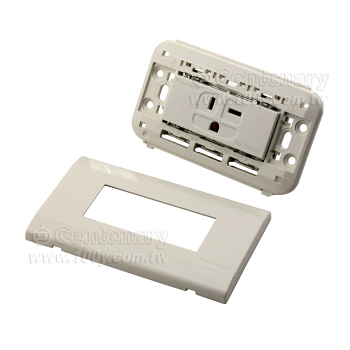 埋入式2P附接地極插座 20A/250V - 126049 產品圖片