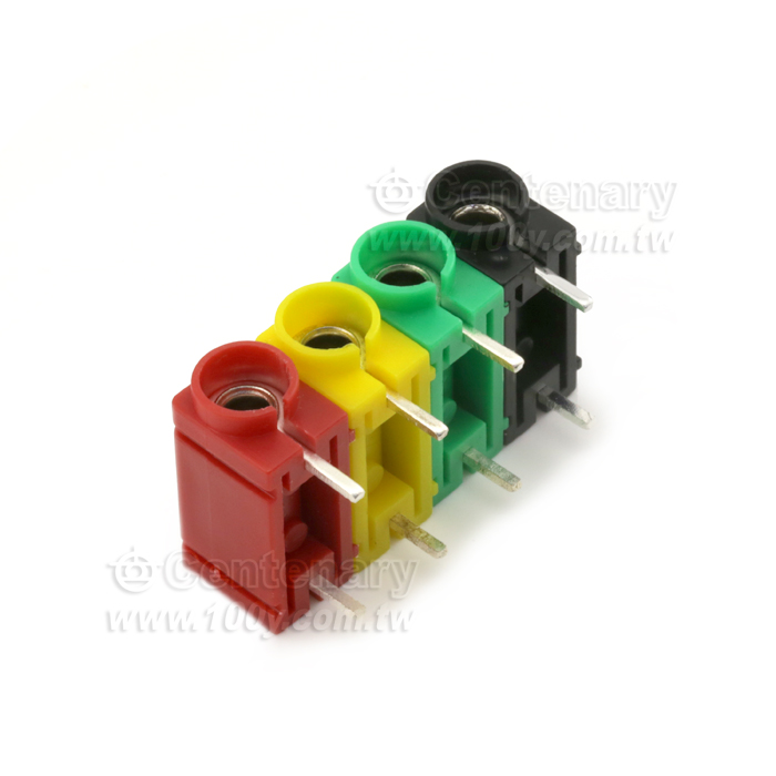 BS4571鍍銀PCB臥插安裝4mm香蕉插座 - 125501 Product Image
