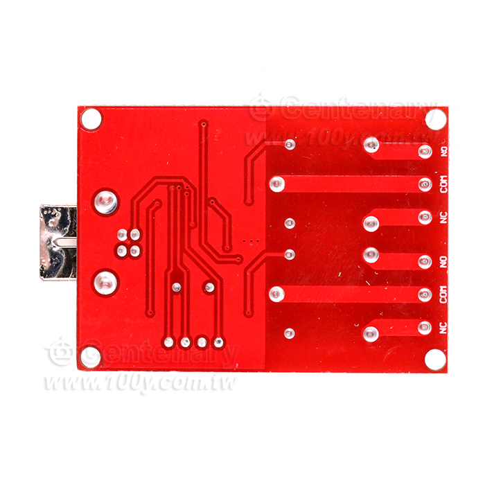 5V免驅 USB/PC控制開關 2路繼電器模塊 - 126200 產品圖片