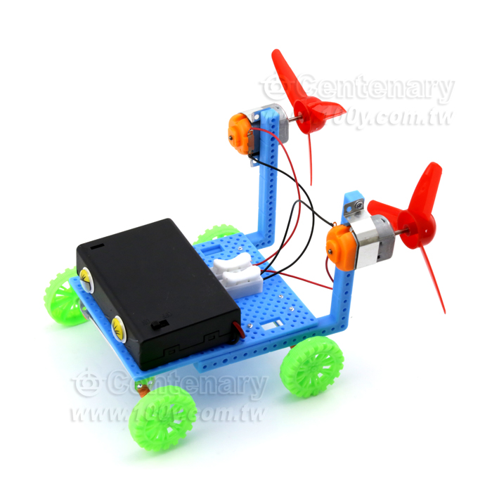 雙螺旋漿風力車模型 - 126231 產品圖片