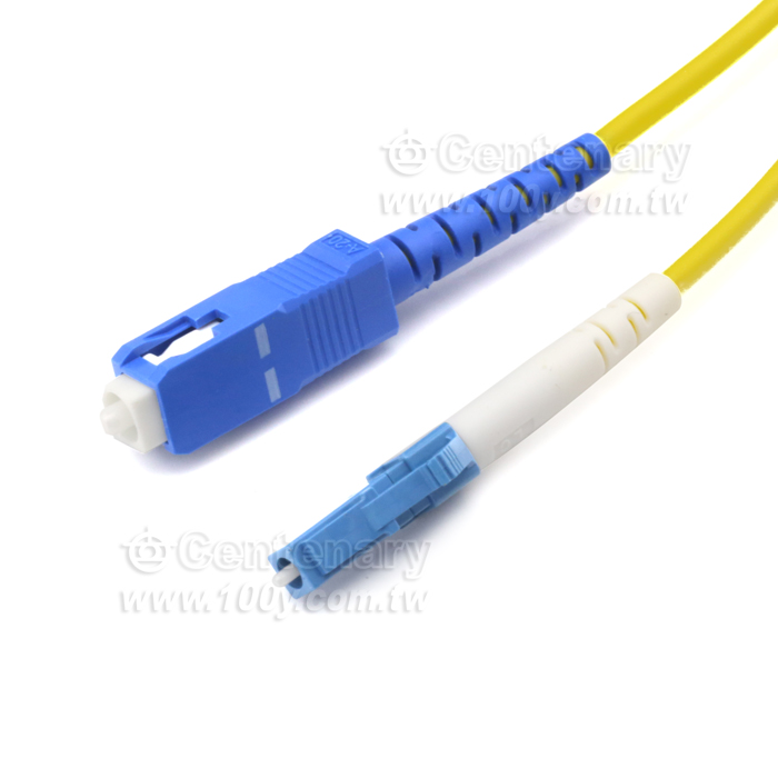 LC/UPC-SC/UPC 單模單芯 光纖跳線9/125um 5M - 129693 產品圖片