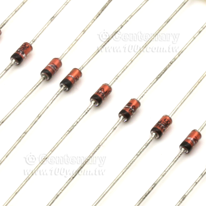 1/2W 3.9Vz DO-35 稽納【ROHS】 - 89239 產品圖片