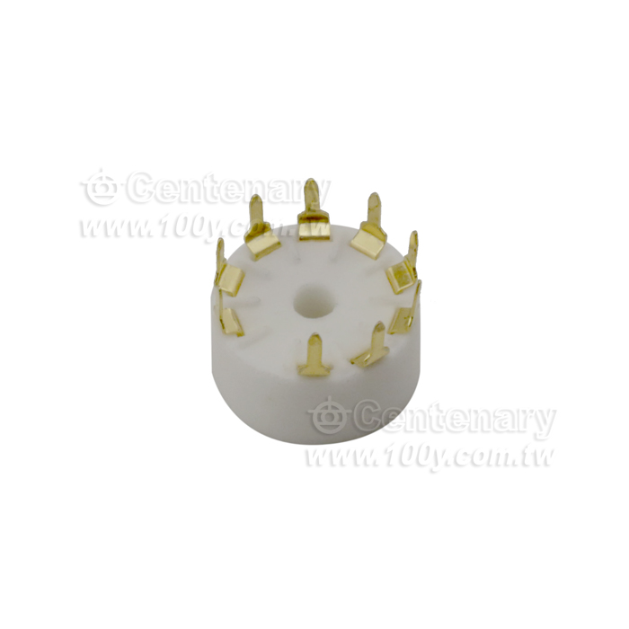 小9腳電子管座陶瓷鍍金膽座PCB插座  - 125431 產品圖片