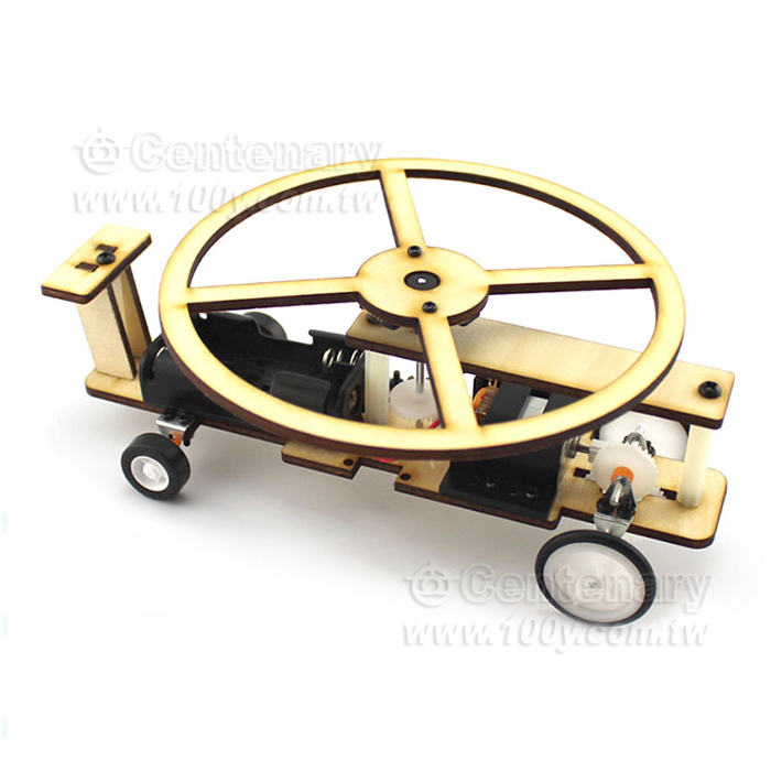 木質直升機1號 手工diy滑行飛機模型 - 126294 產品圖片