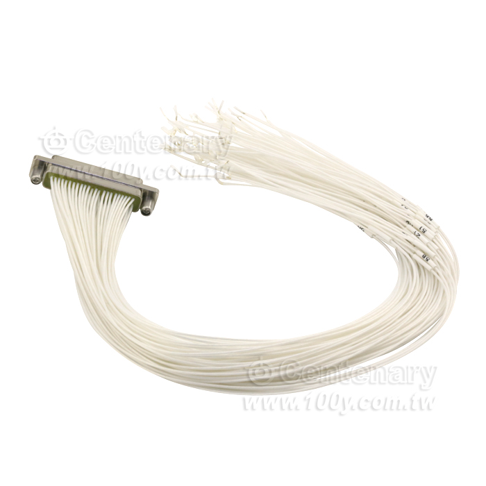 Rectangular connector 66 core plug wire length 30cm - 126746 Product Image