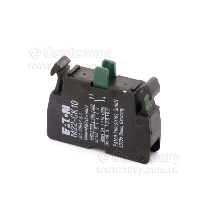 EATON_伊頓輔助觸點(用于M22)  常開 卡簧式插接 - 126920 產品圖片