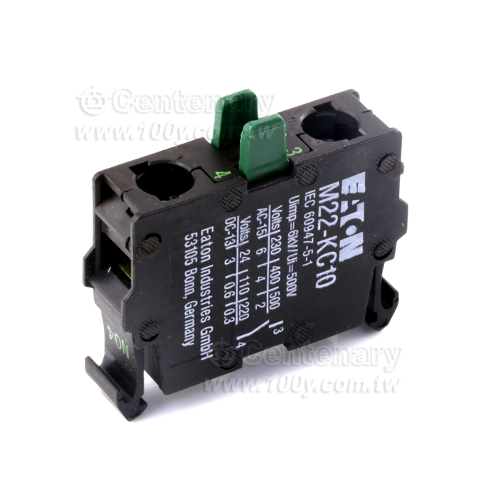 EATON_伊頓輔助觸點(用于M22)  常閉 - 126917 產品圖片