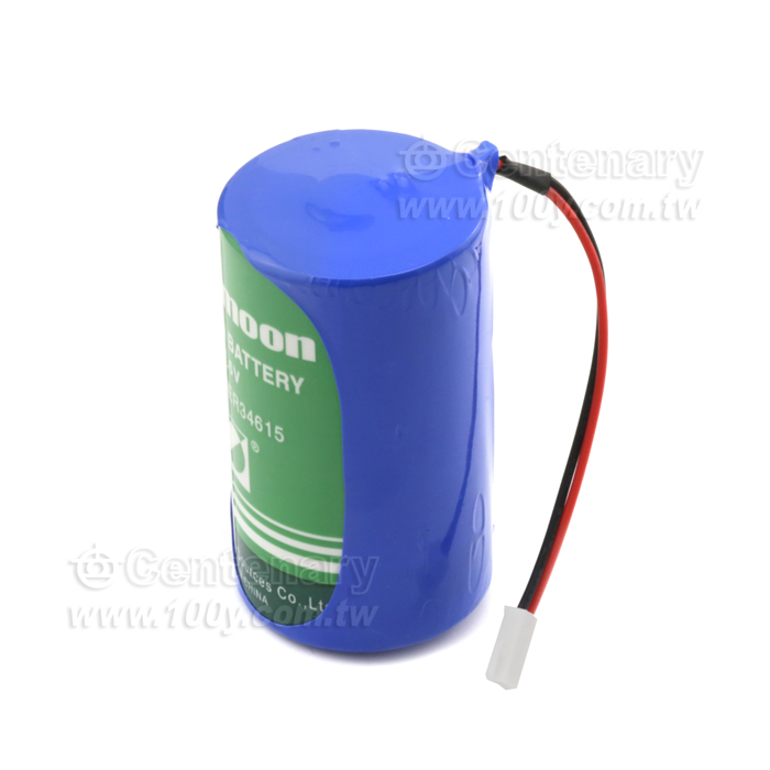 3.6V/19000mAh  鋰亞硫醯氯電池帶插頭 - 126593 產品圖片