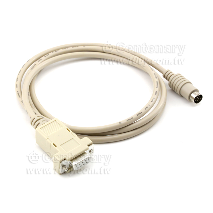 Mini Din 8P (M)/RS-232(F) - 67832 Product Image