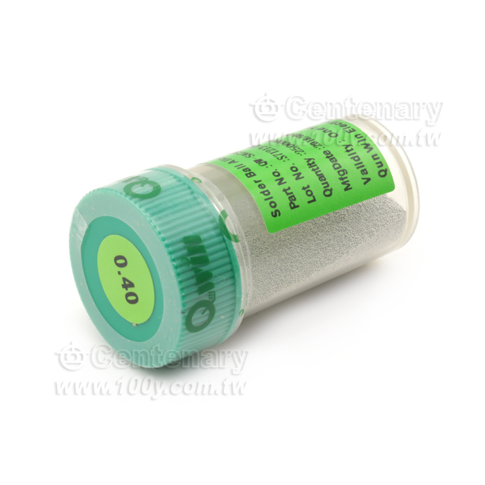 群威BGA SAC305無鉛錫球(0.4MM )250K/瓶 - 128005 產品圖片