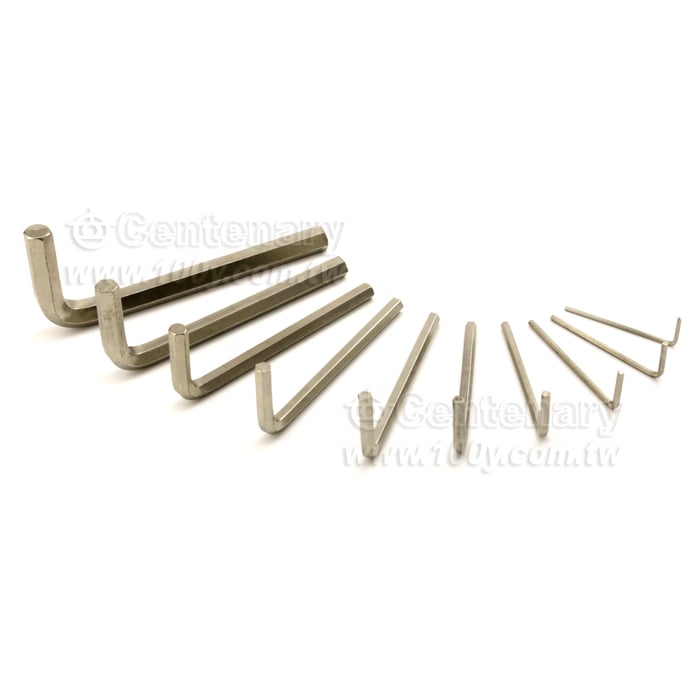 1/16"內六角扳手 鍍鎳 - 124628 產品圖片