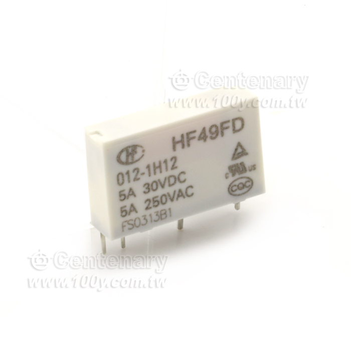 HONGFA_12VDC 繼電器 - 127561 產品圖片