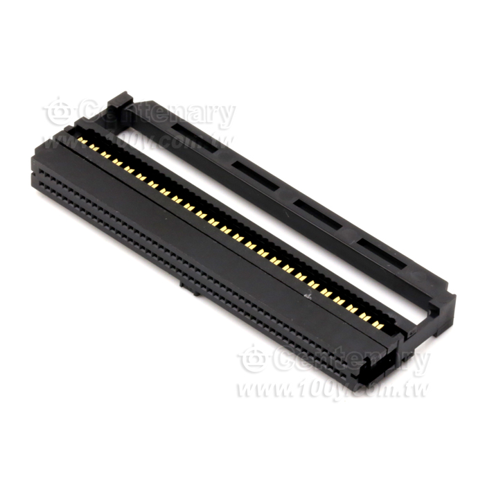 HRS_1.27mm 100P 壓排母頭 - 128294 產品圖片