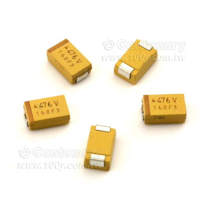 SMD 鉭質電容 47uF/35V ±10% D Case - 128212 產品圖片