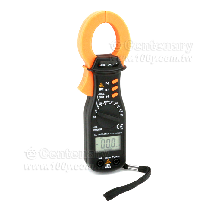 鉗形電流錶 AC/DC600A AC/DC500V  電阻200KΩ - 126680 產品圖片