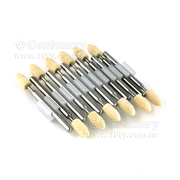 羊毛拋光打磨頭-錐形3*5-12支 - 128137 產品圖片