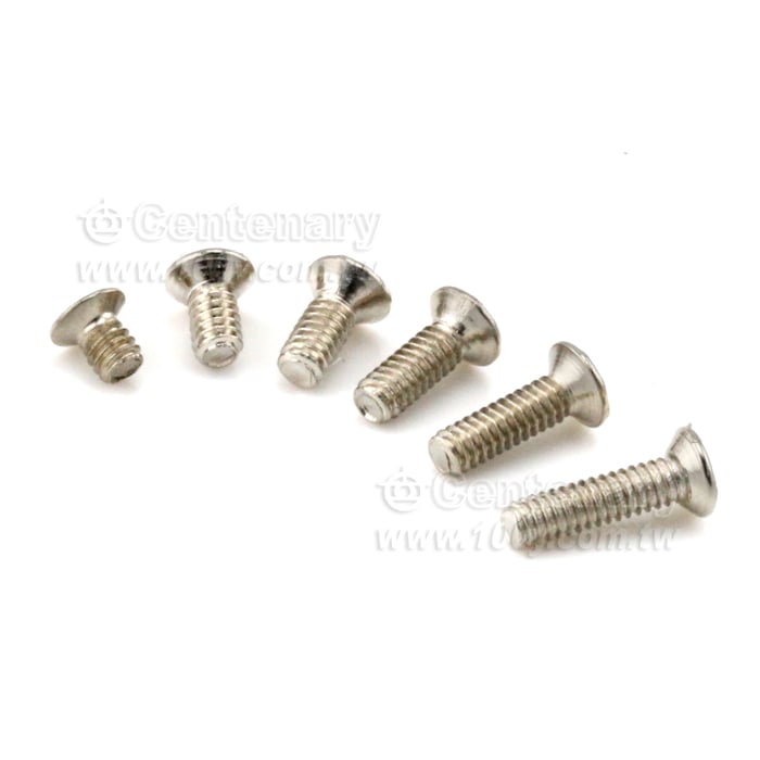 ⊕字平頂埋頭螺絲 M2*7mm - 120943 產品圖片