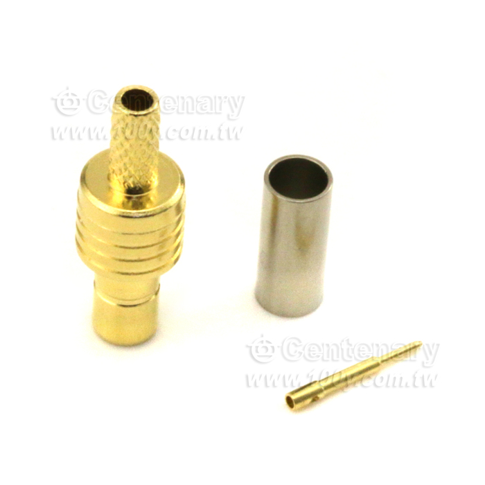 SMB Male Crimp RG-316/U (鍍金) - 129103 產品圖片
