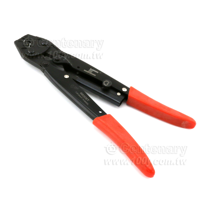 Ratchet Bare Terminal Crimping Plier - 124401 Product Image