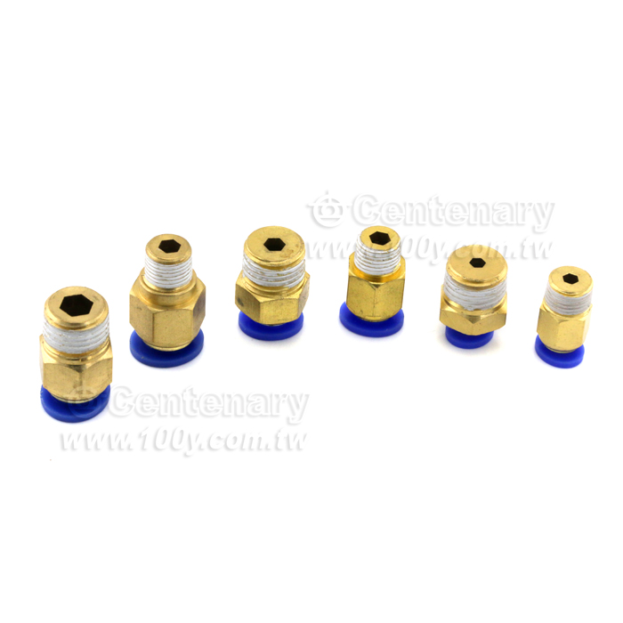 Copper PC thread through joint - 165463 Product Image
