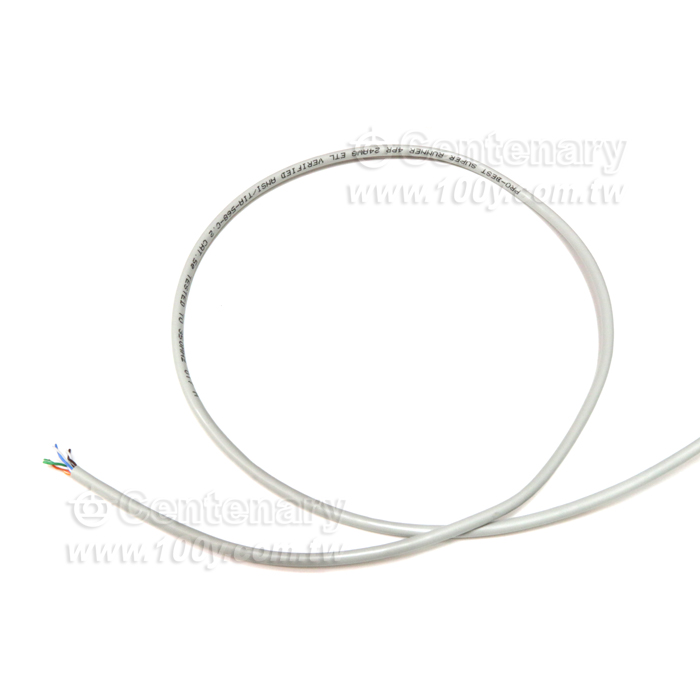  純銅 網路線材 24AWG Cat.5e 灰色 - 122520 產品圖片