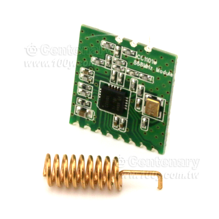 868MHz-配天線金色-無線射頻通訊模組 - 128403 產品圖片