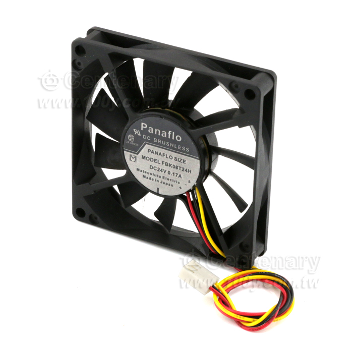 Panasonic DC24V 0.17A 80*80*15mm - 126832 產品圖片