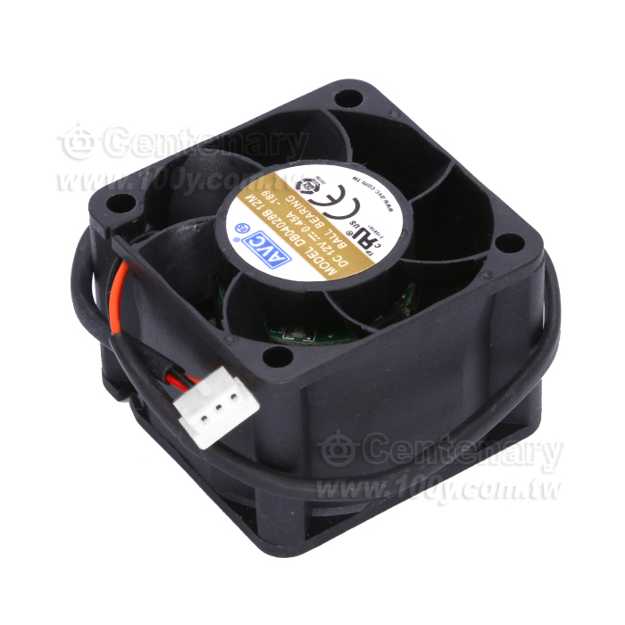 AVC DC12V 0.45A 40*40*28mm 3線 - 126836 產品圖片