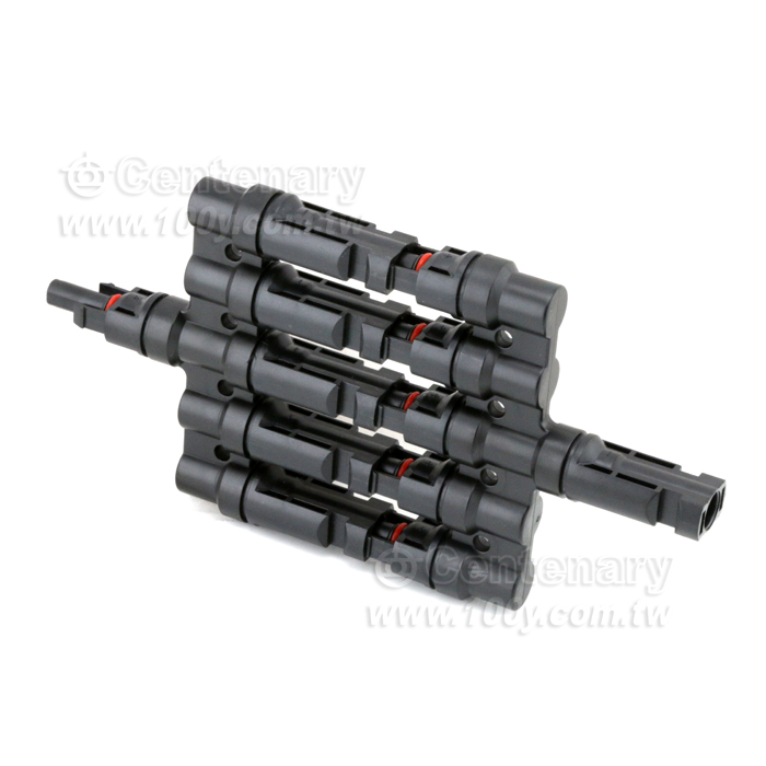 MC4-T型 太陽能連接器六通 5進1出 - 118913 產品圖片