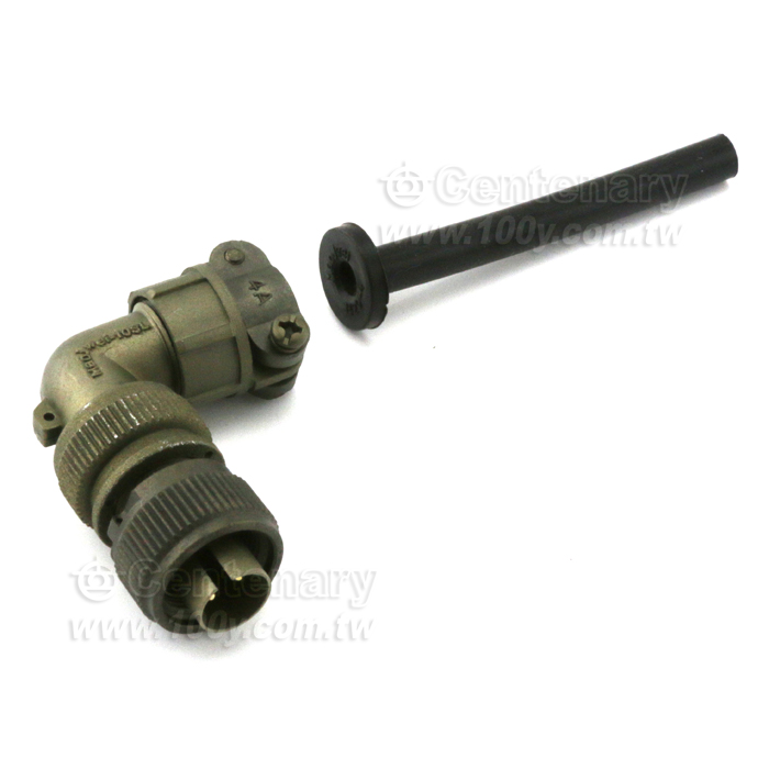 90° Angle Plug+Cable Strain Relief Clamp - 120534 Product Image