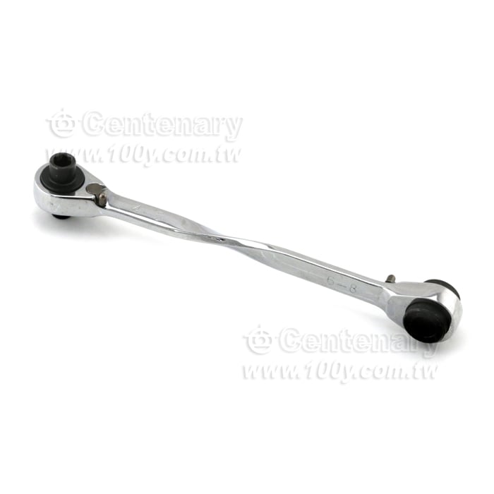 四合一棘輪梅花板手 -4+5+6+8mm - 125519 產品圖片