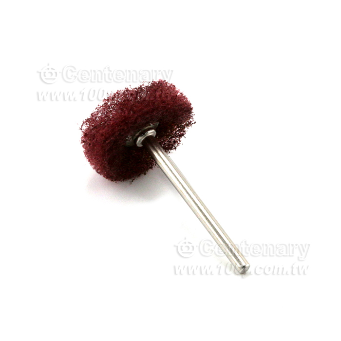 紅色帶柄布輪3mm - 126412 產品圖片